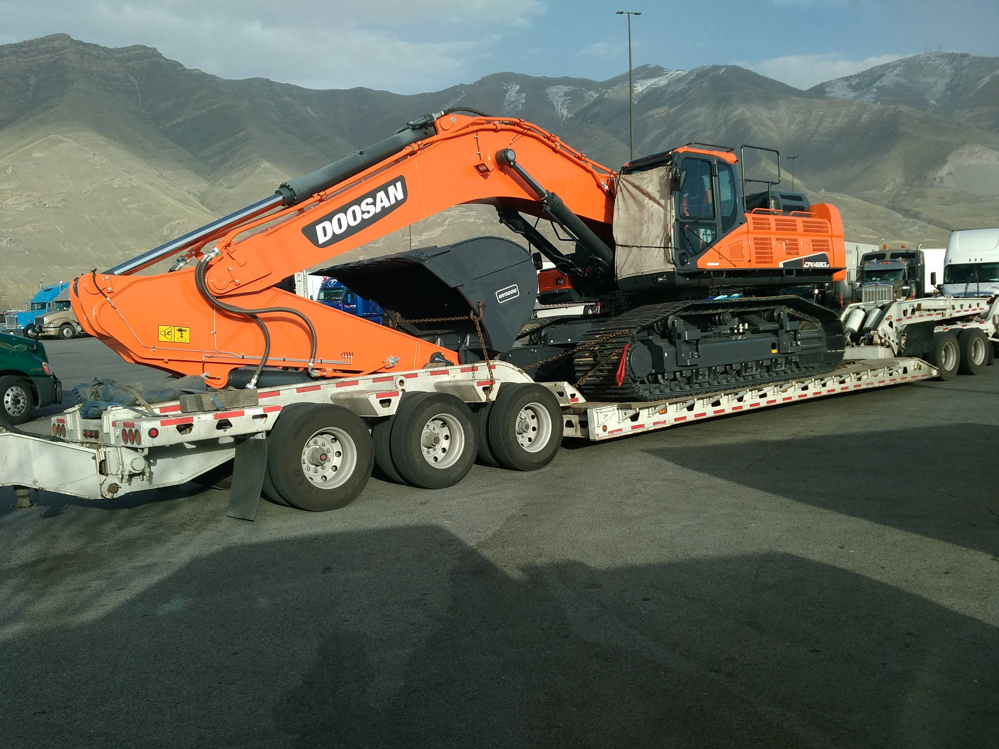 Mini Excavator Transport & Shipping
