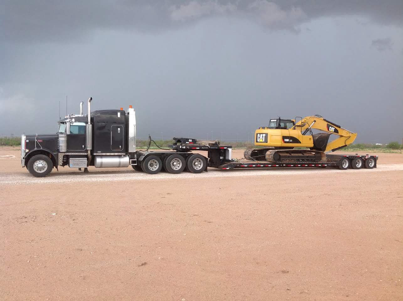 oversize excavator movers